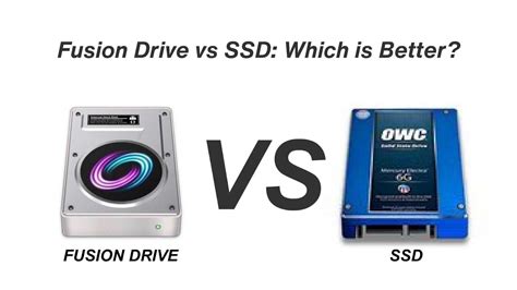 fusion drive vs ssd drive